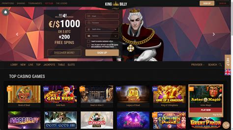 king billy casino bonus,Mais